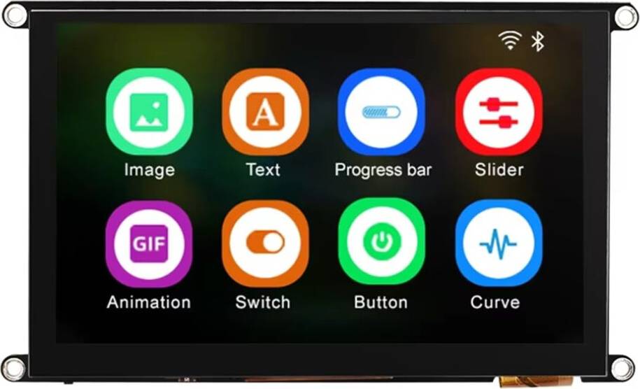 5 Inch TouchScreen Onboard Development Board