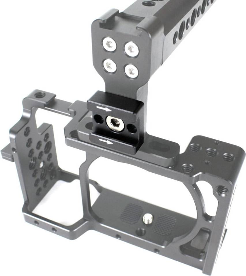 Cold Shoe Mount Bracket Camera Monitor Flash Light