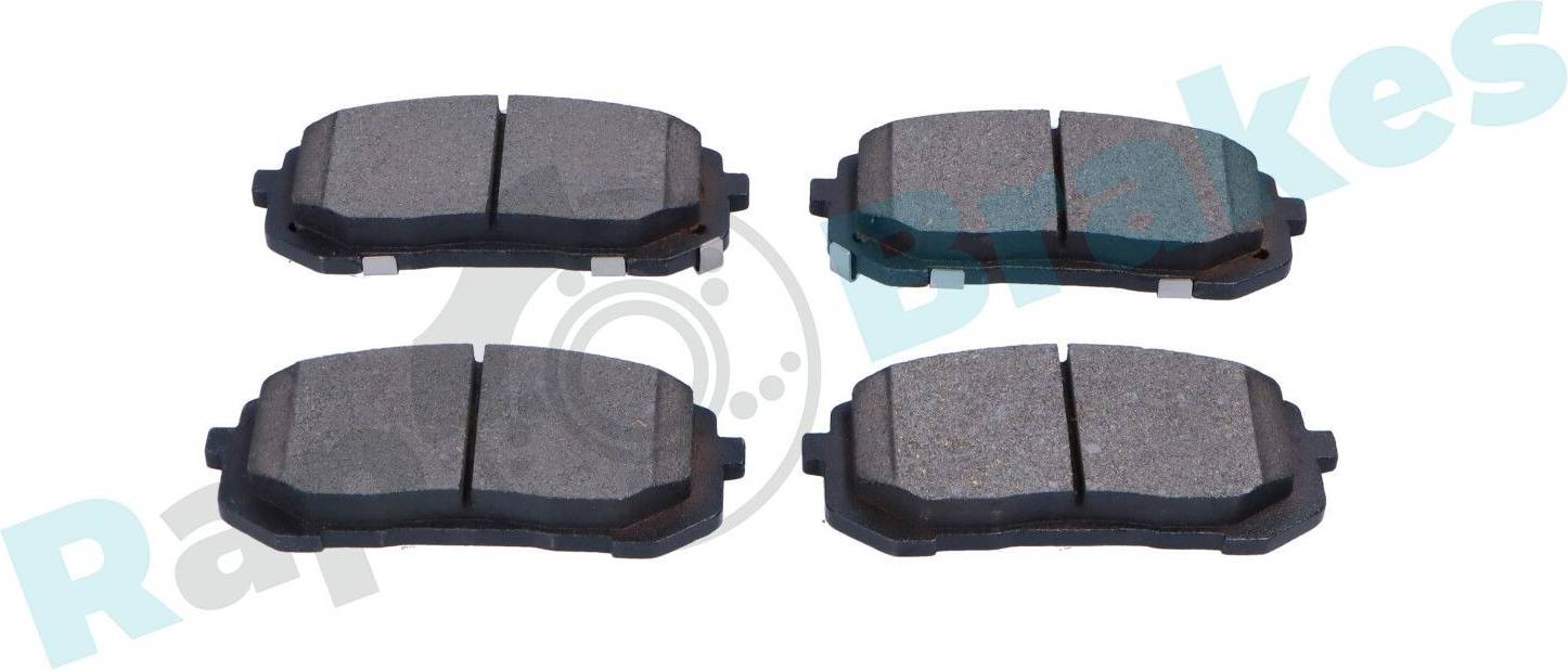 Rap Brakes R-P1698 Brake Pad Set Front Axle