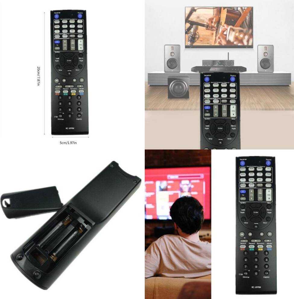 RC899M Remote Control Replacement Telecomando Ricevitore Integra DTR-40.7