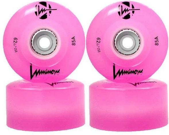Luminous Luminous Roue Quad 85A Rose 4pcs