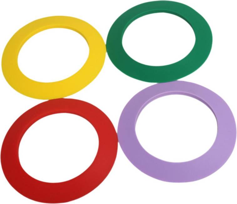 4x Golf Putting Practice Rings