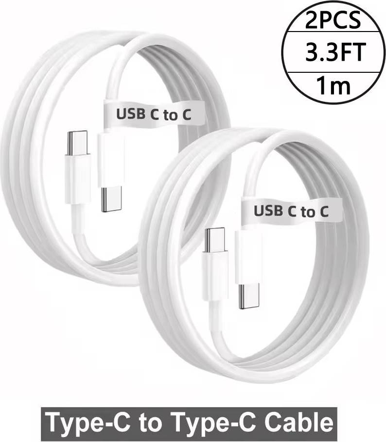 Charging cable Type C Fast Charging Cable 2Pcs