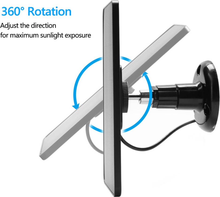 Solar Module for Surveillance Camera