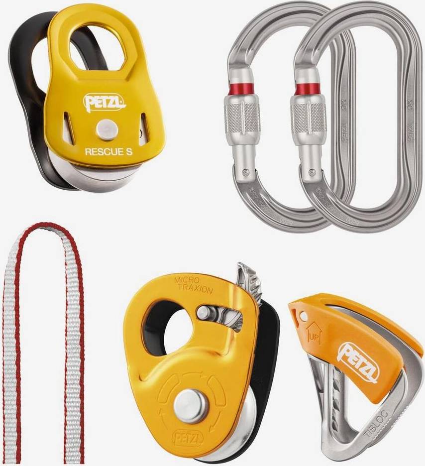 Petzl Crevasse Rescue Kit Yellow