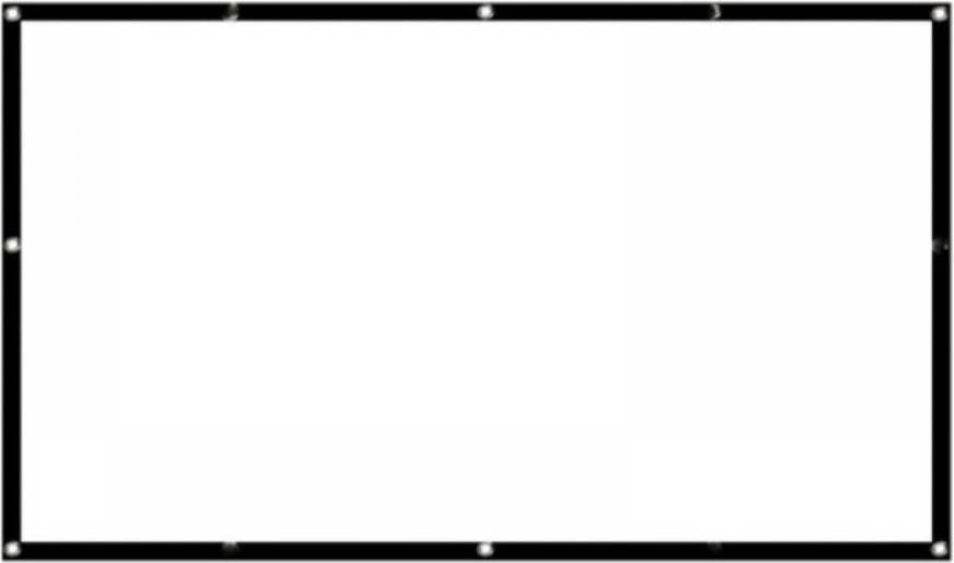 100 Inch 16 9 HD Foldable Projector Screen