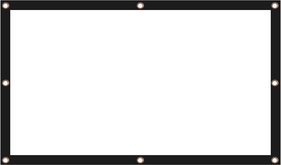 100 Inch Foldable Portable Projector Screen