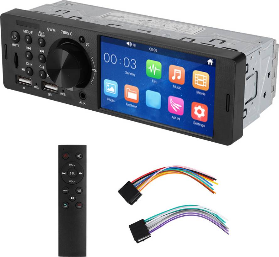 Mirror Link Compatible Car Stereo 4 Inch