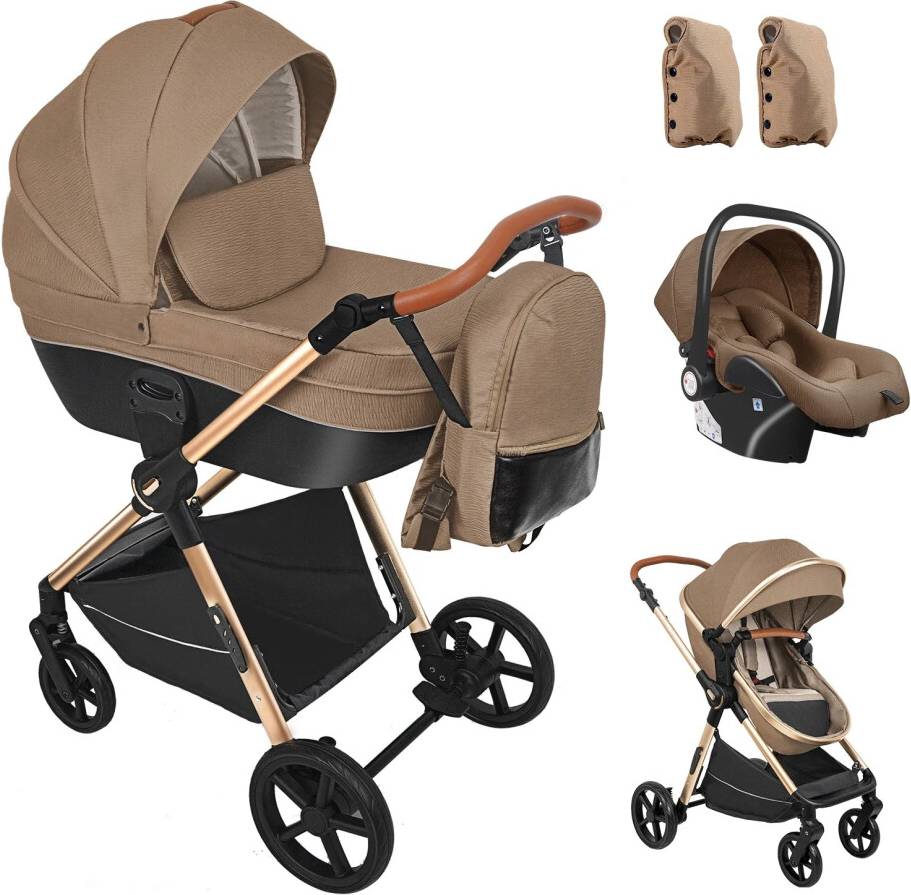3-in-1 Foldable Baby Travel System