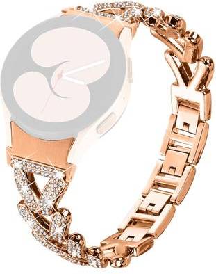Metal Watch Band Rhinestone Connector