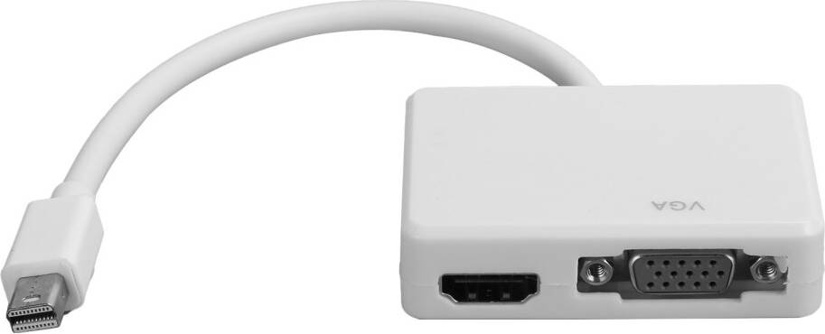 3 In 1 Multifunction Mini DP To HDMI VGA DVI Converter