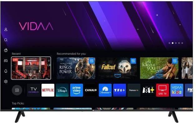 Qled 65 Continental Edison TV LED QLED 65 Inch USB