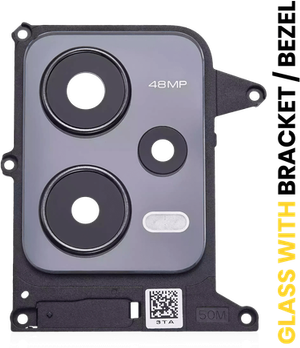 Back Camera Lens With Bracket Bezel For Redmi Note 12 5G