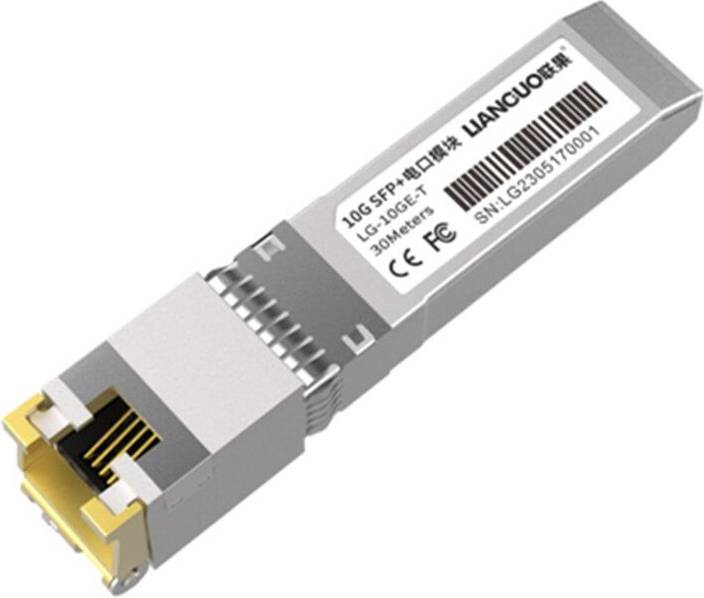 10Gb SFP To RJ45 Transceiver Copper Module
