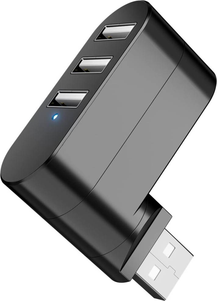 Chronus USB 3 Port Compact Portable Rotatable Hub
