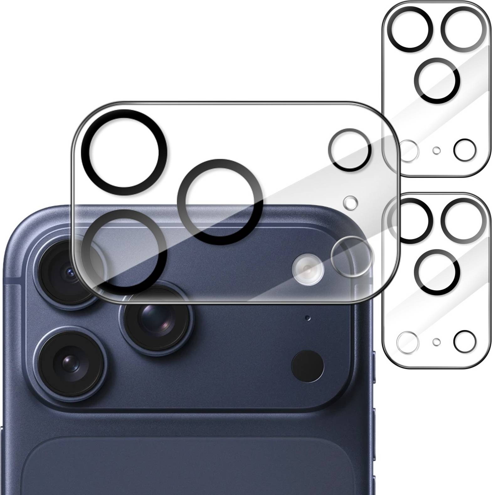 Iphone camera lens JeTech Camera Lens Protector Iphone 17 Pro Max 3-Pack