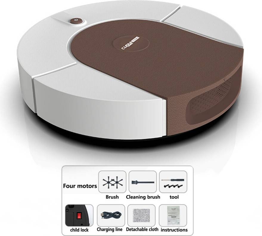 Sweeping Robot Intelligent Three-in-one Cleaning Machine
