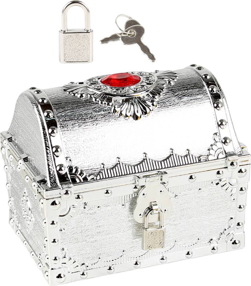 Small lock box Decorative Keepsake Storage Box with Lock Small Box