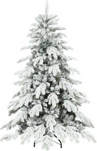 Homcom 5ft with Flocked Realistic Tips Christmas Tree