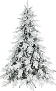 7ft christmas tree Homcom 7ft with Flocked Realistic Tips Christmas Tree