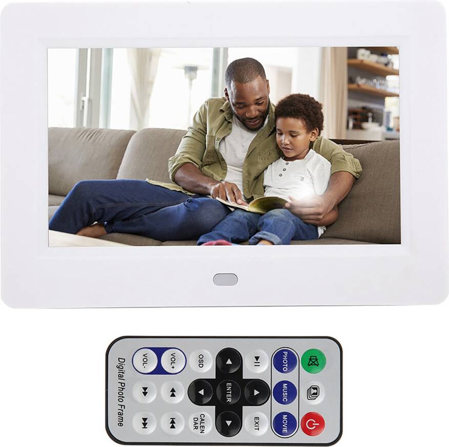7 Inch HD Digital Photo Frame 16 9