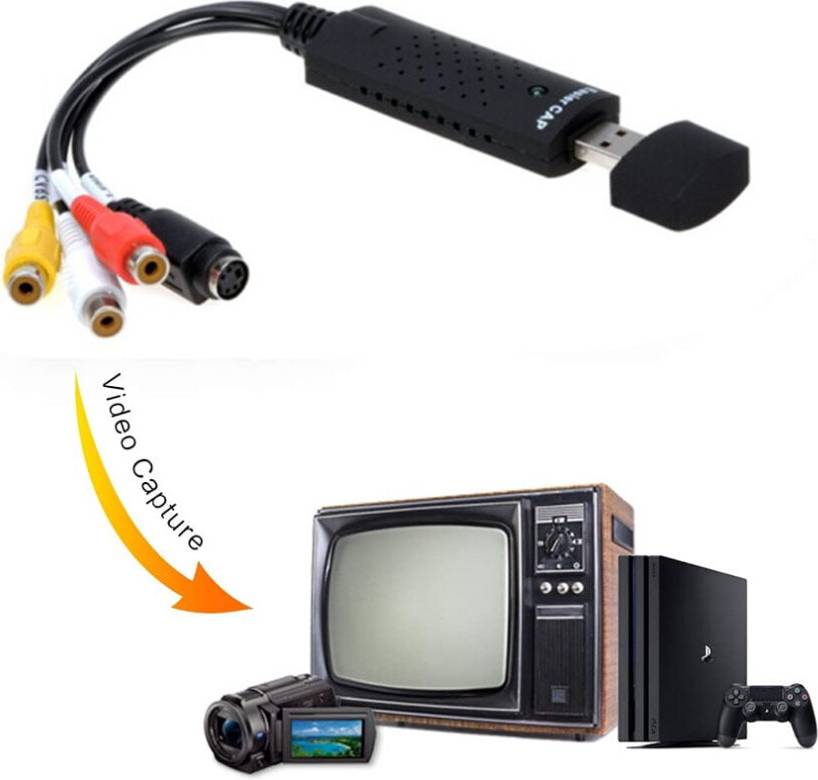 USB 2.0 Capture Card Audio Video Converter