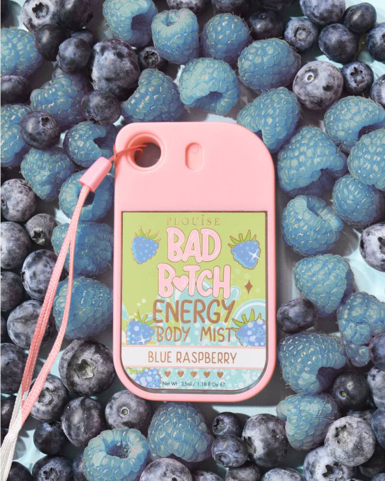 P.Louise Bad Bitch Energy Body Mist Blue Raspberry