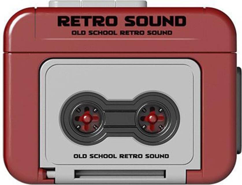 Mini Tape Recorder 2 Pack Red