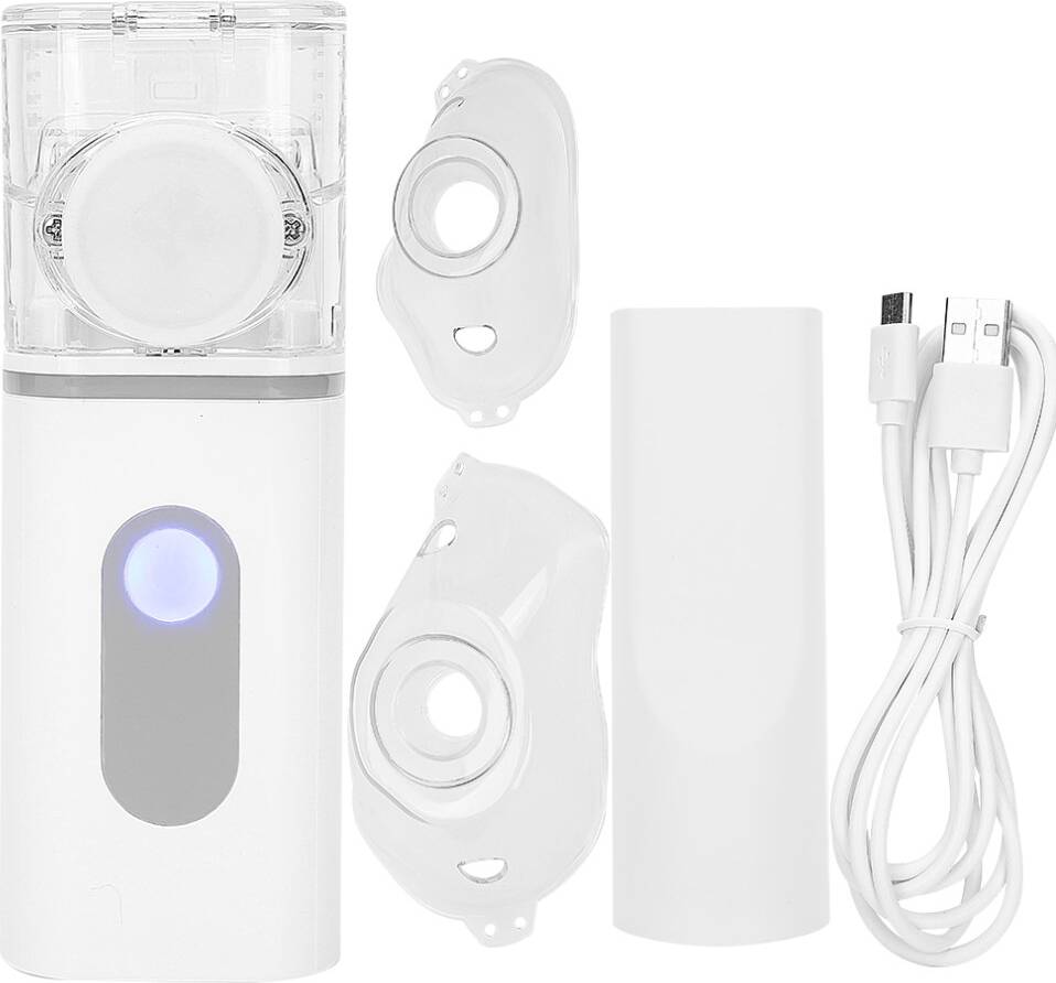 Usb meter Portable Nebulizer Handheld Steam Inhaler USB Rechargeable