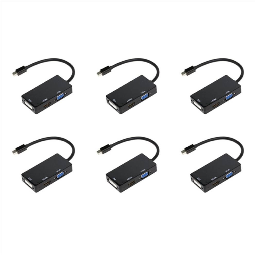Mini DisplayPort VGA DVI Adapter