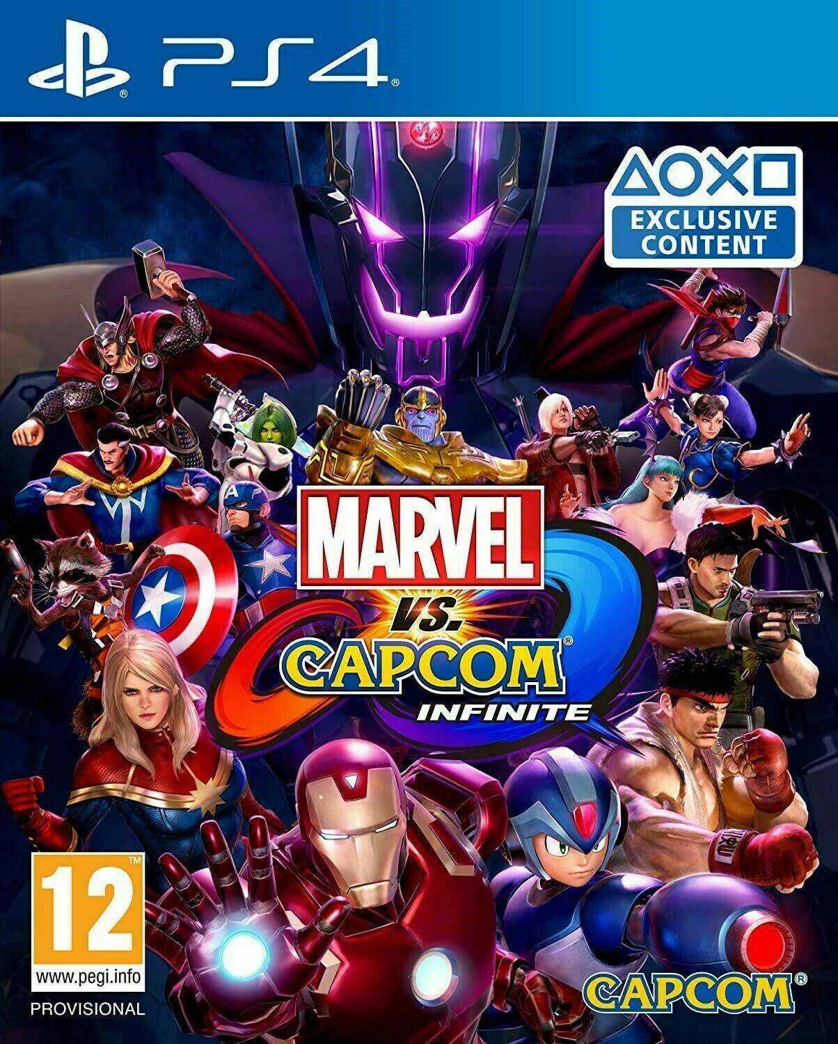 Ps4 fighting games Marvel Vs Capcom Infinite Ps4