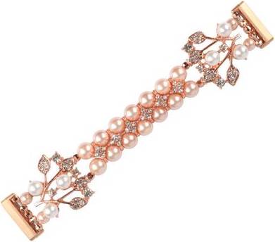 Fitbit Sense 2 Versa 4 Rhinestone Watch Strap Pink