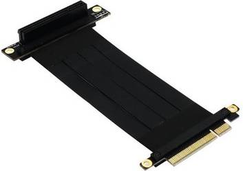 Eurowagens 20cm High Speed PC PCI-Express 8X Riser Connector Cable