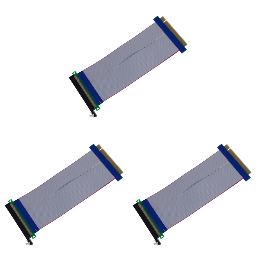 Torribaly 3X PCI-E Express 16X Riser Card Extender Cable