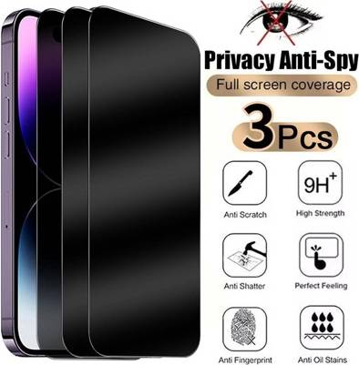 Shein 3PCS Privacy Anti-Spy Full Coverage Screen Protector