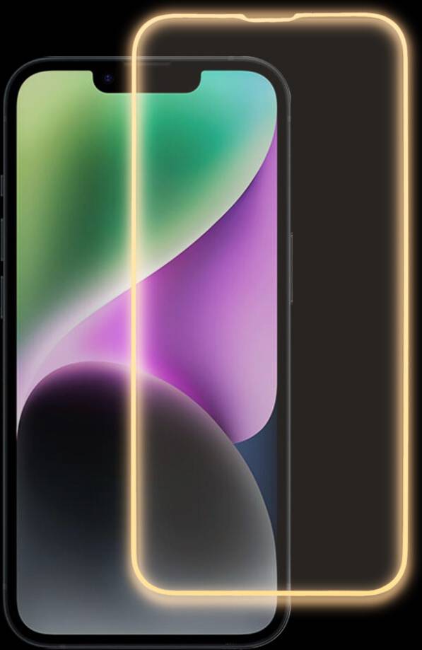 Screen Protector For iPhone 14 Luminous Edge