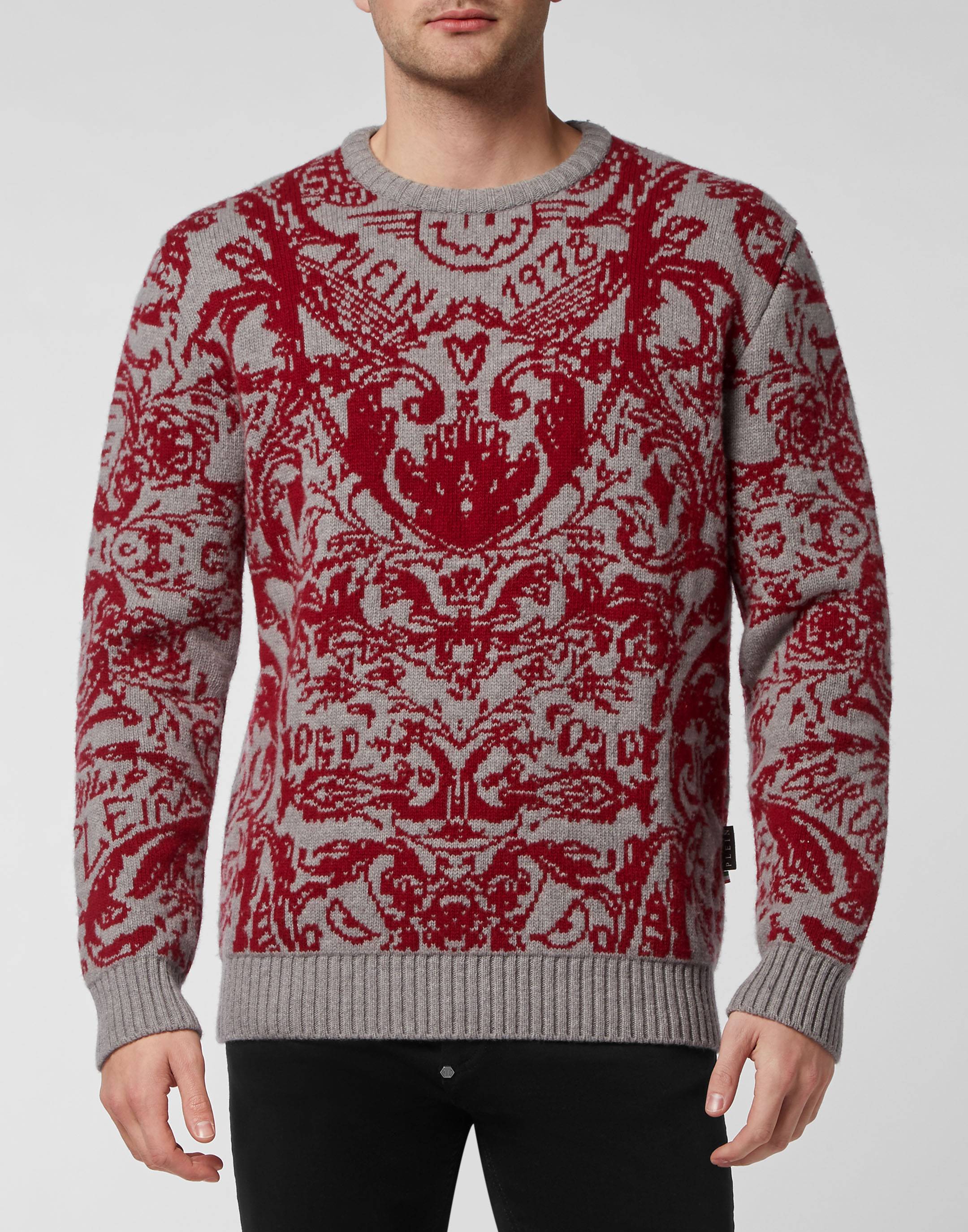 Philipp Plein Rund Halsringning Med Pullover
