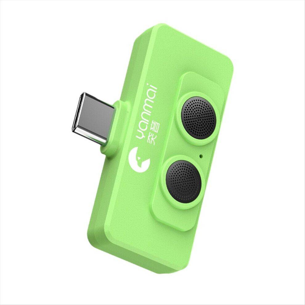 Doppio Microfono R6 Vlogging Verde