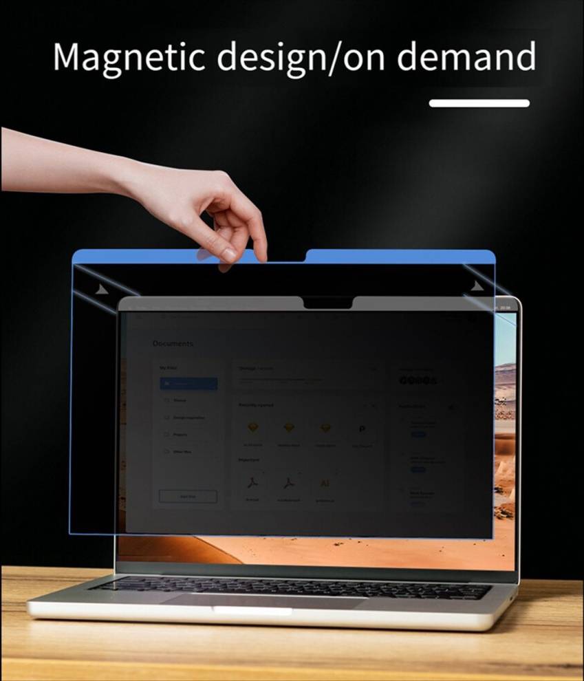 Privacy screen protector Melitt Magnetic Privacy Screen Protector 15 Inch A294