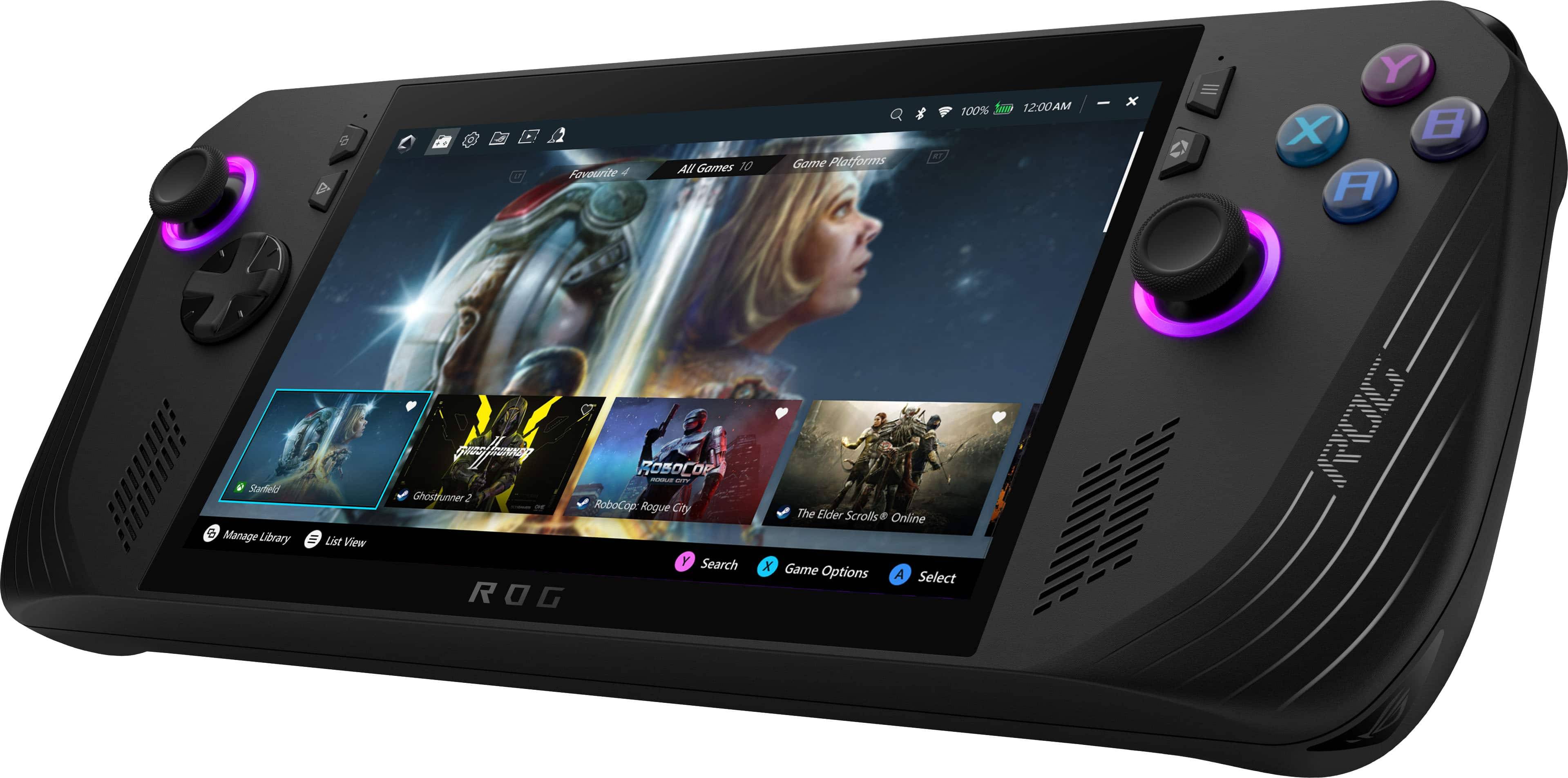 Handheld gaming ASUS ROG Ally X 7 Inch 120Hz FHD Gaming Handheld
