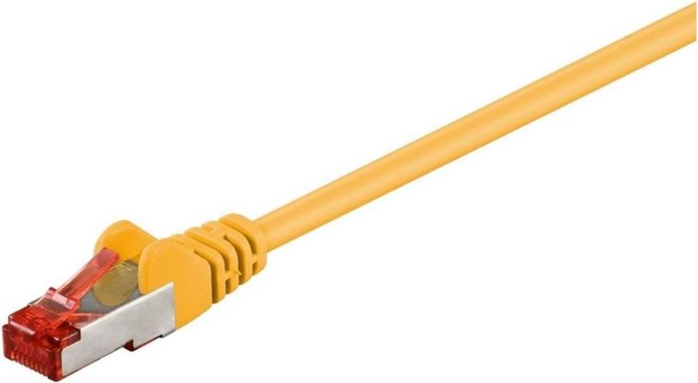 Cat6 kabel MicroConnect S/FTP Cat6 RJ45 Network Cable Yellow 0.5m
