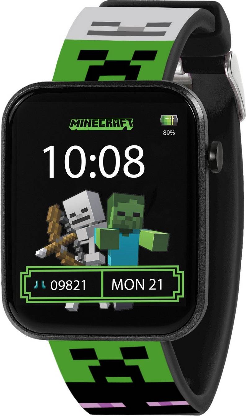 Minecraft Printed Strap Smart Watch