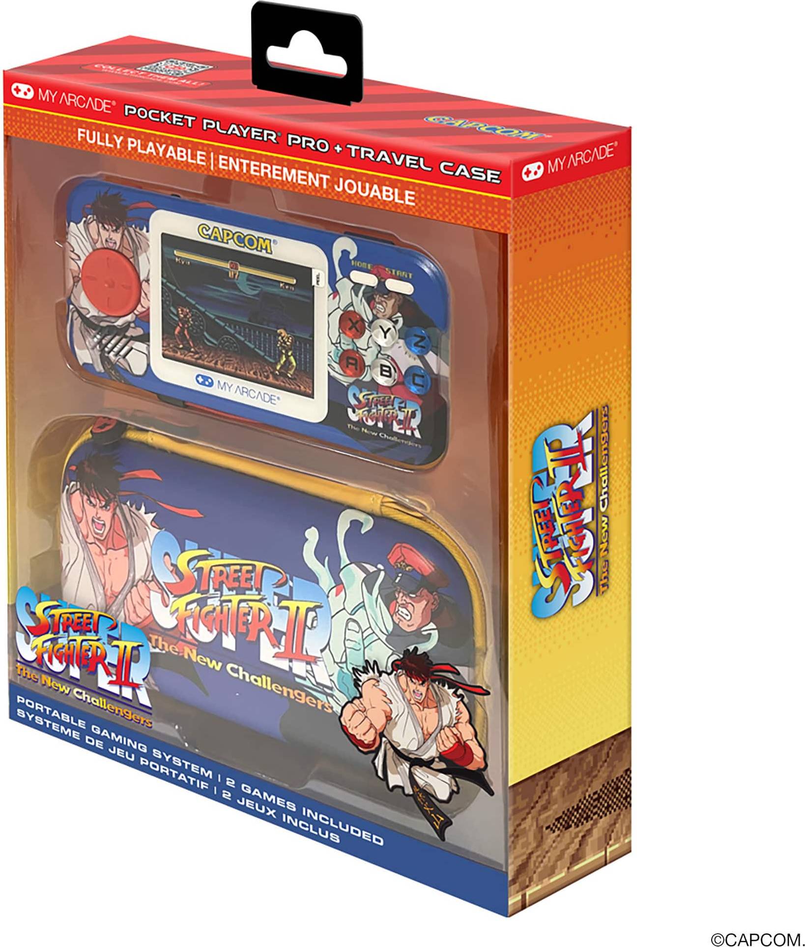 My Arcade Super Street Fighter II Portable Gaming System