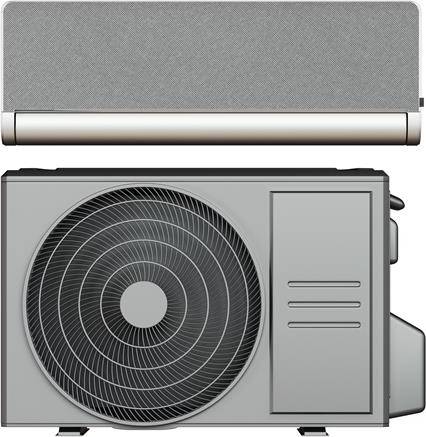 Front Split Silver Luft