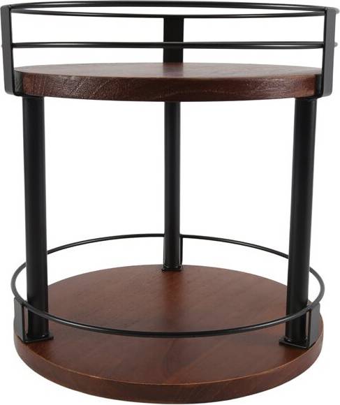 Exogio 2-Tier Rotating Spice Organizer Rack
