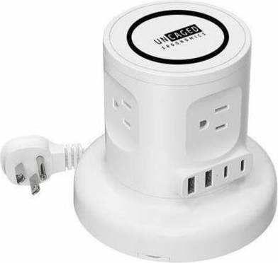 Wireless Retractable Power Strip Auto Cord