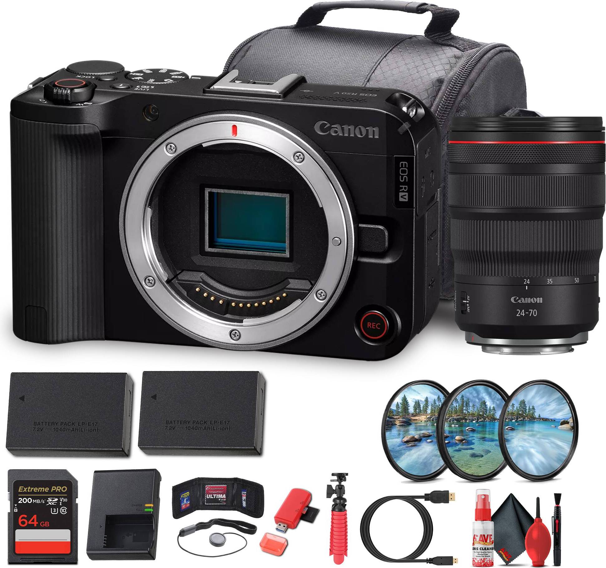 Camera canon eos r50 Canon EOS R50 V Mirrorless Camera Body 6895C002