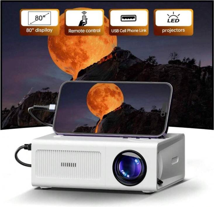 Mini Projector USB SD HDTV