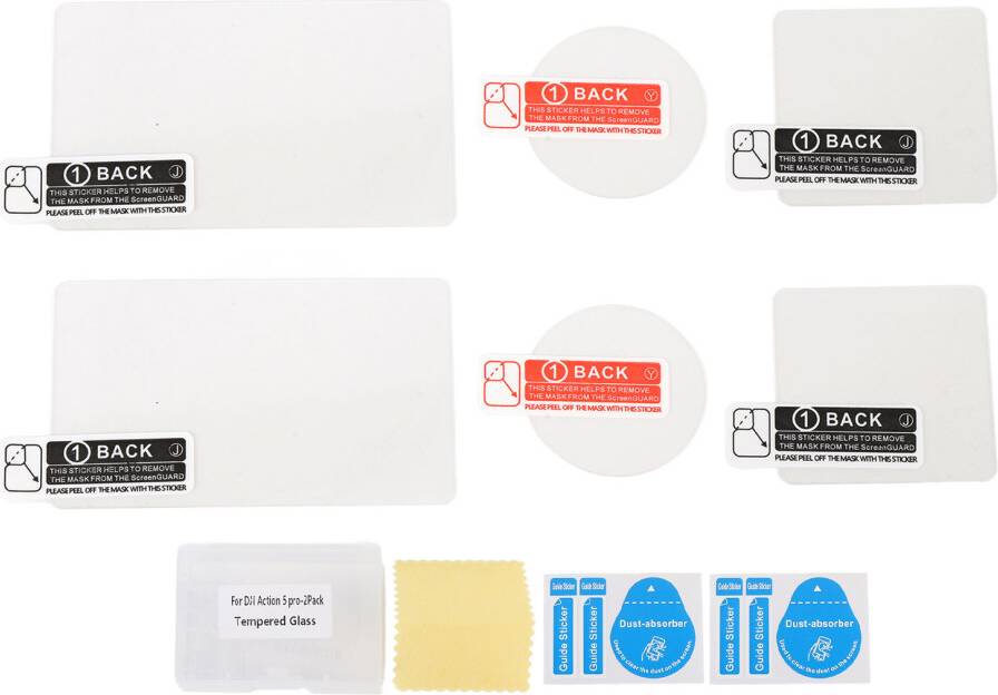 Lens Screen Protector Action 5 Pro 2 Sets