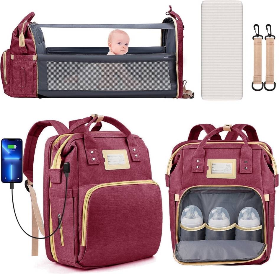 Multifunctional Baby Changing Backpack
